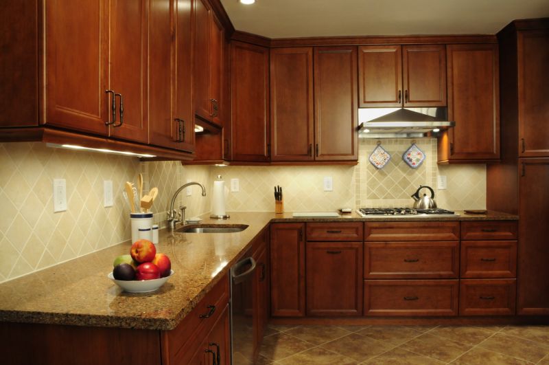 Cherry Cabinet Remodeling in Marysville, OH